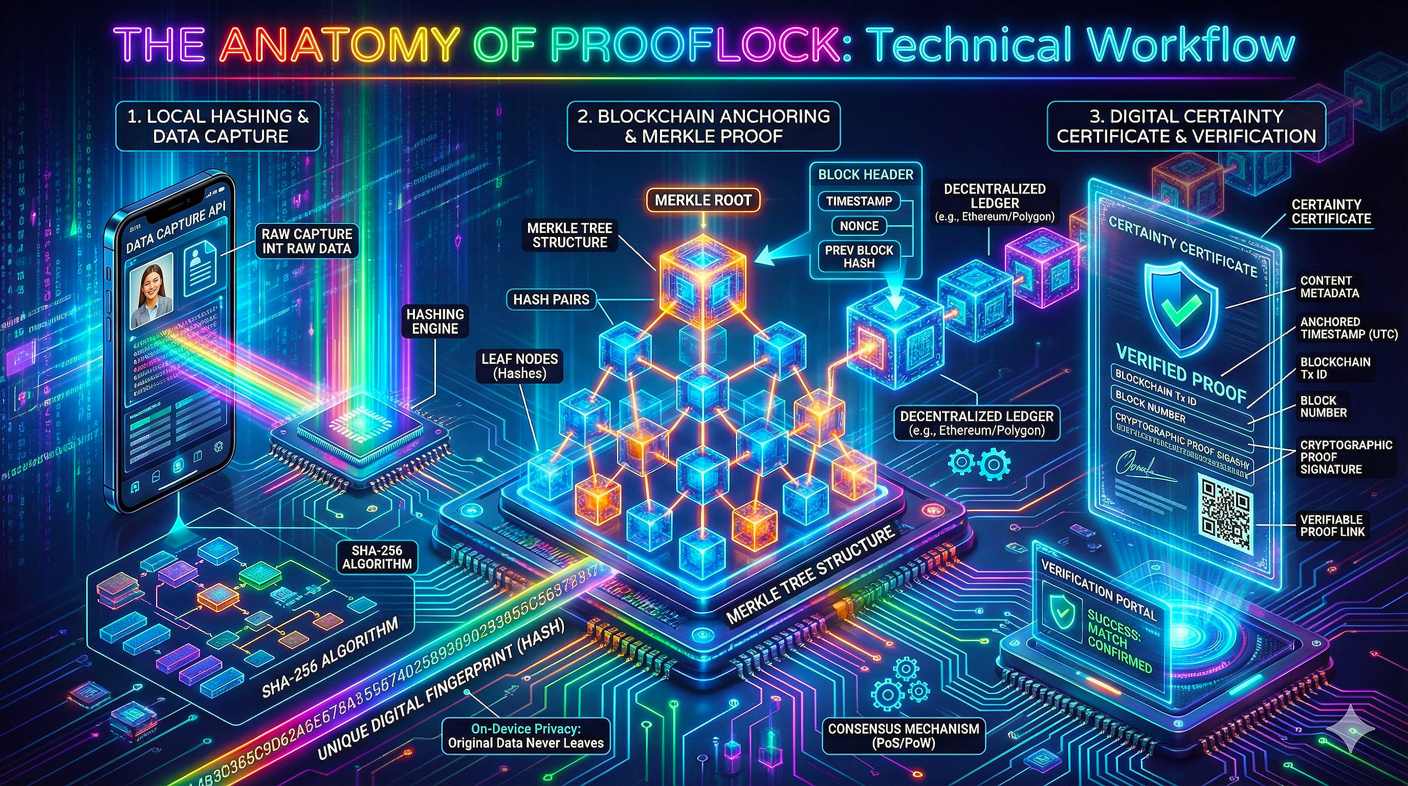 ProofLock Core Architecture Diagram